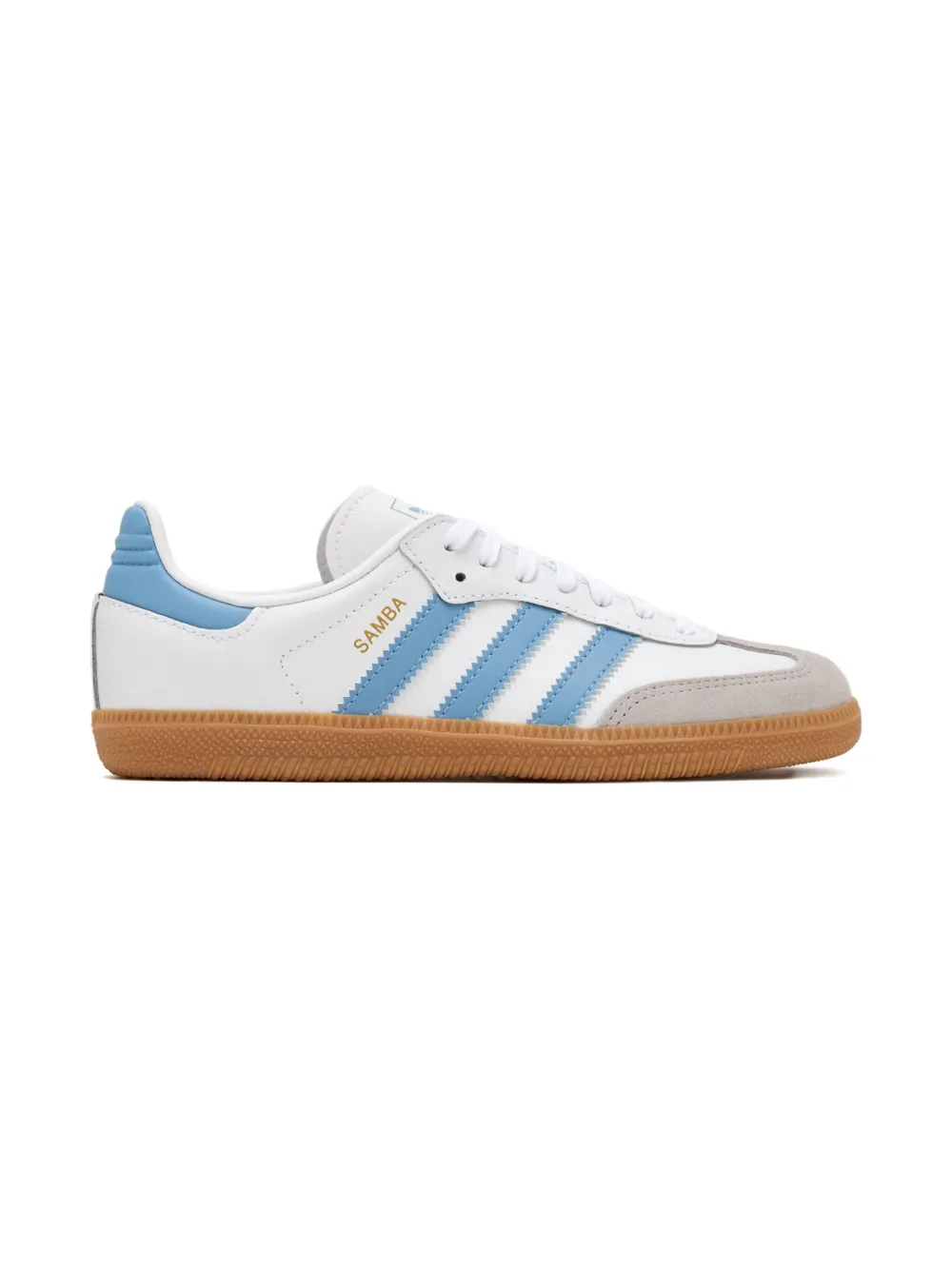 Adidas Kids Samba three-stripe sneakers White