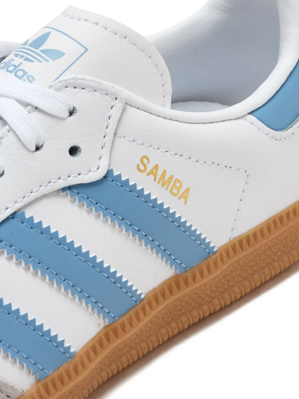 adidas Kids Samba three-stripe sneakers White