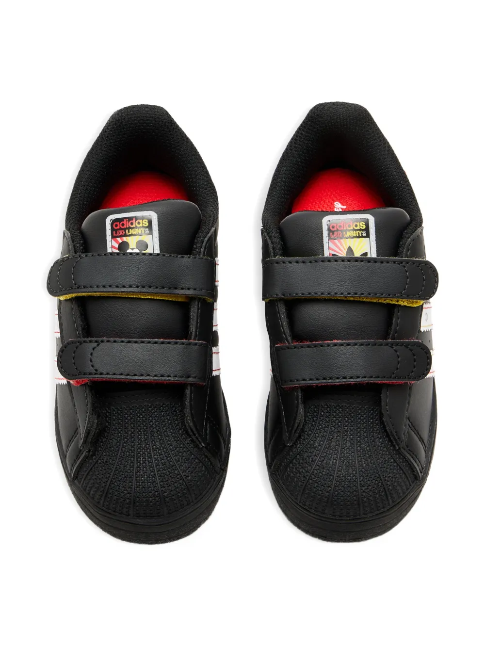 adidas Kids Disney Superstar sneakers met streep Zwart