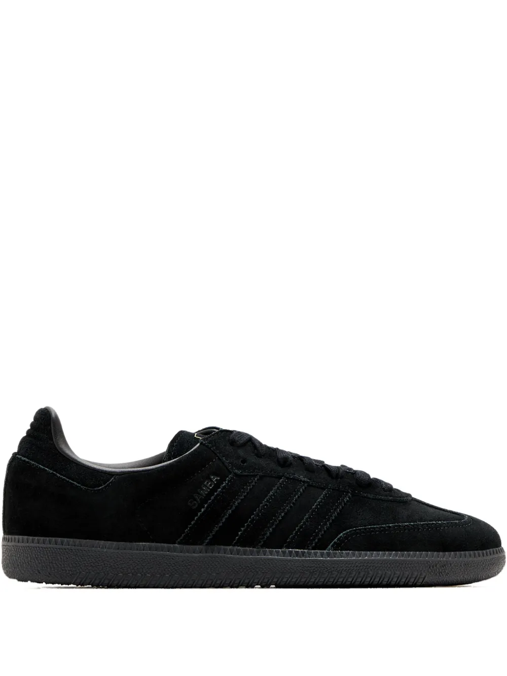 adidas Samba suede-leather sneakers Black