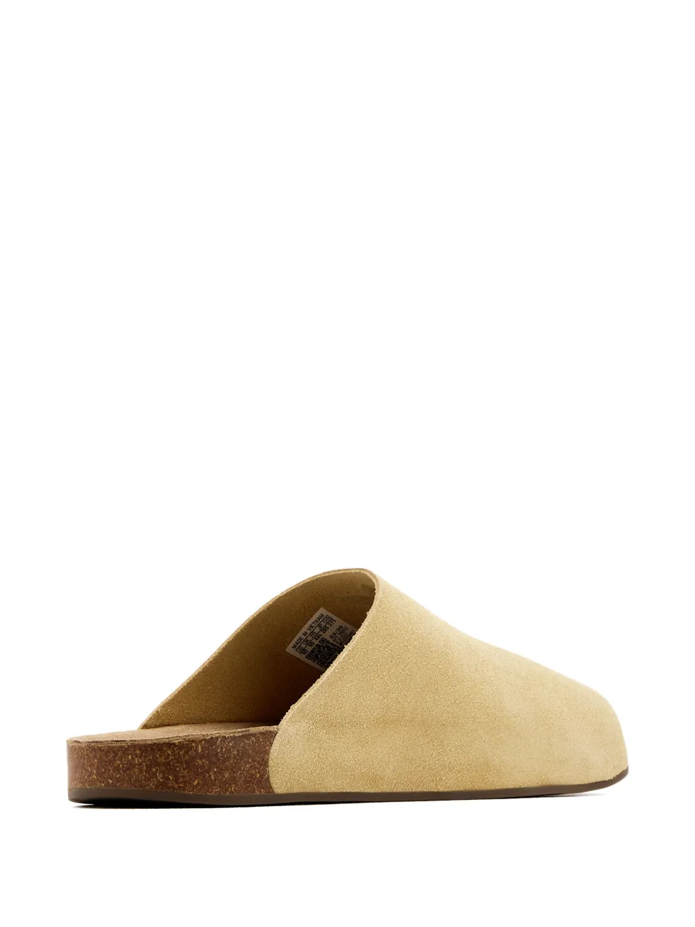 adidas embossed suede clog Brown