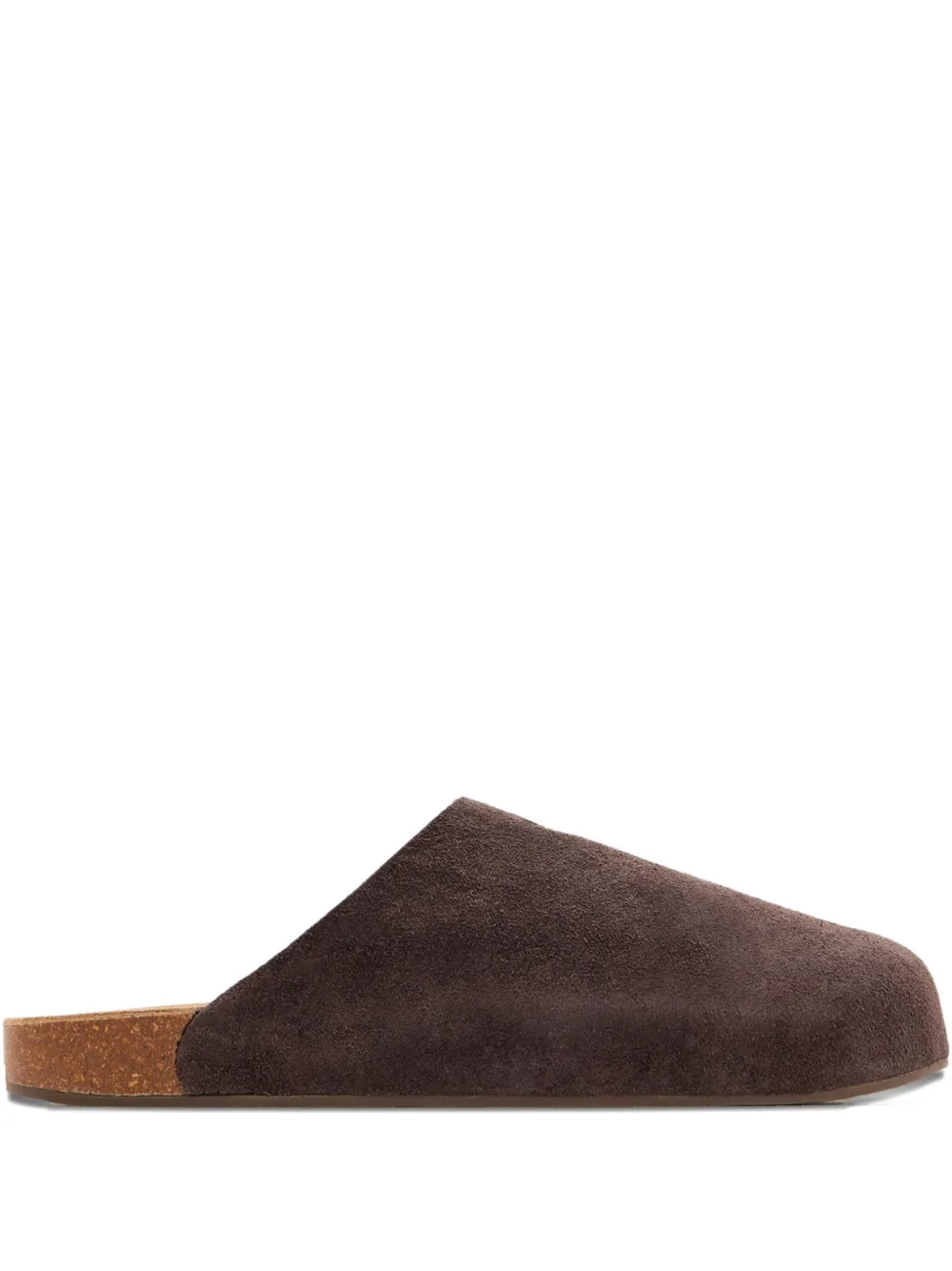 adidas Adimule suede logo mules Brown