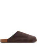 adidas Adimule suede logo mules - Brown