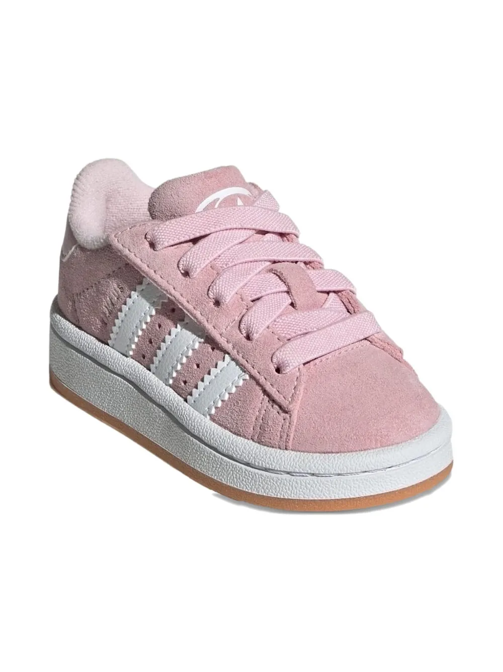 Adidas Kids Campus 00s suede three-stripe sneakers Pink