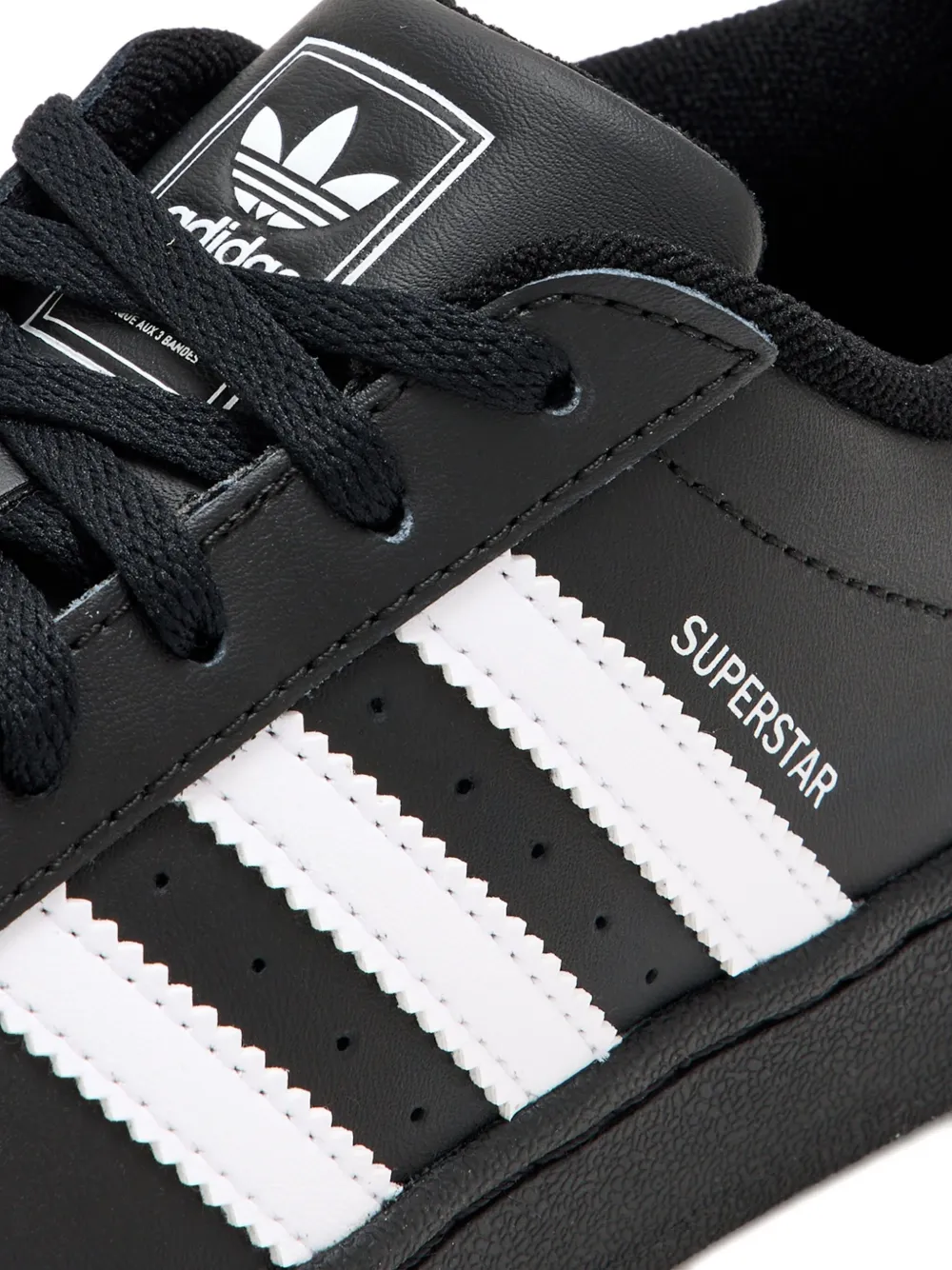 adidas Kids Superstar sneakers met drie strepen Zwart