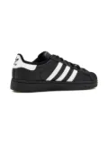 adidas Kids Superstar three-stripe sneakers - Black
