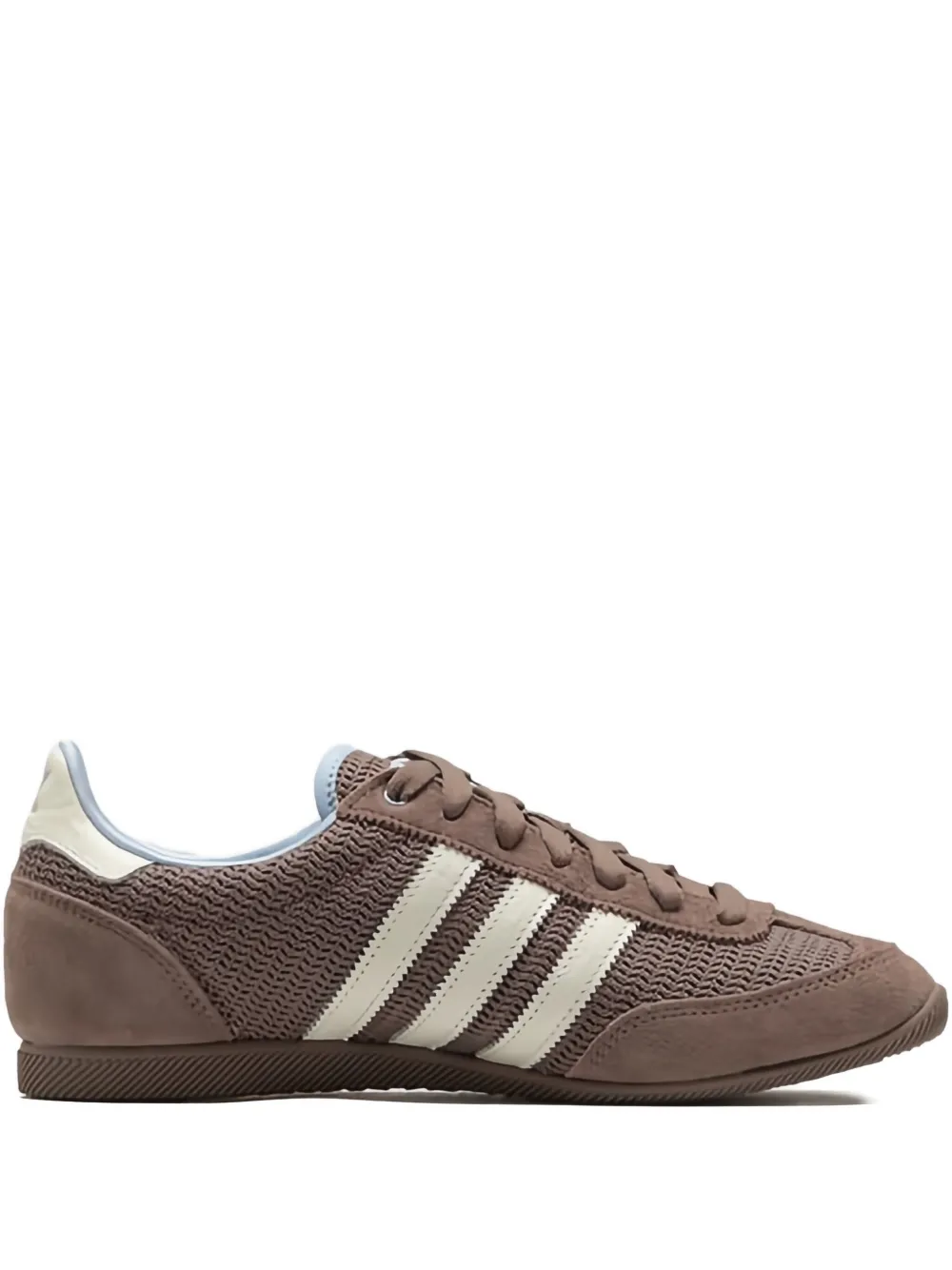 adidas Japan W three-stripe sneakers Brown