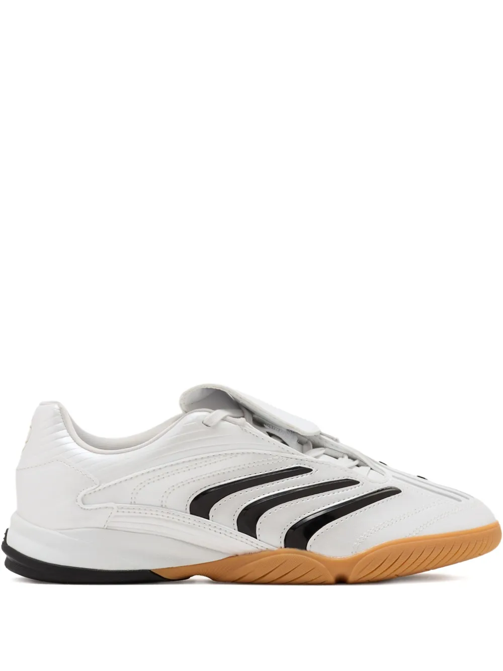 Adidas Courtjam Control 3 Premium perforated leather sneakers White
