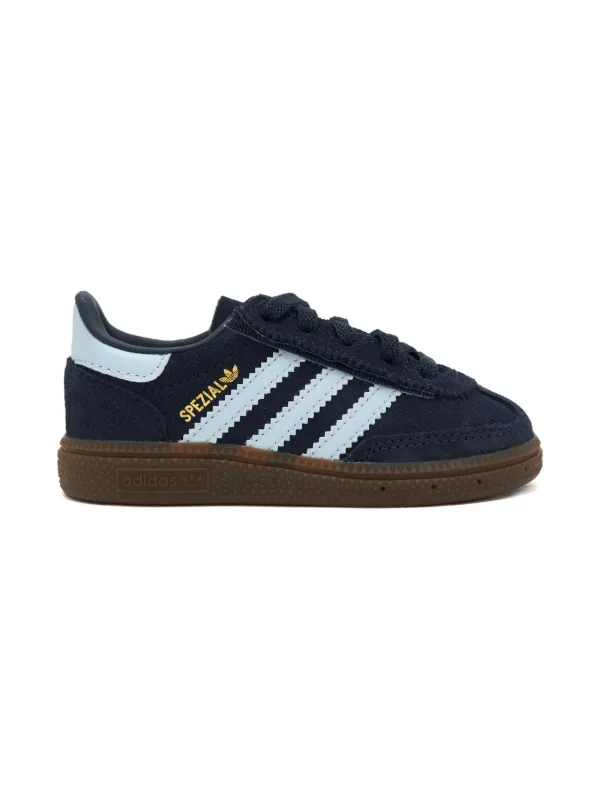 Adidas Kids Handball Spezial スエードスニーカー | ブラウン