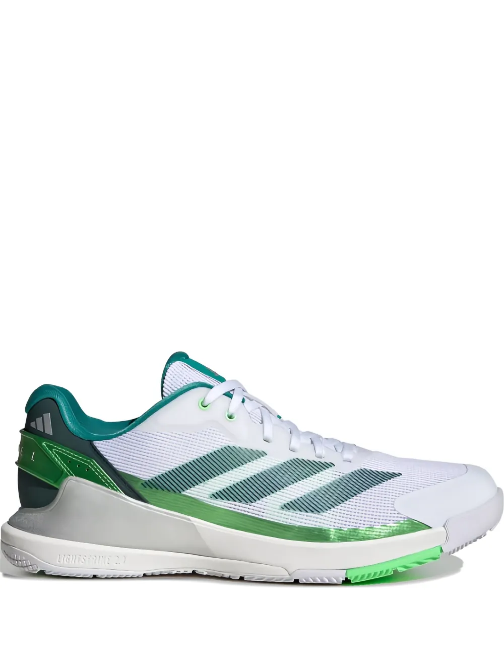 adidas Crazyquick three-stripe sneakers White