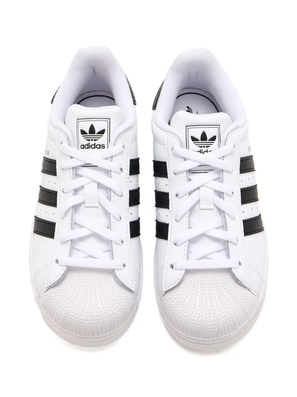 adidas Kids Superstar sneakers met drie strepen Wit