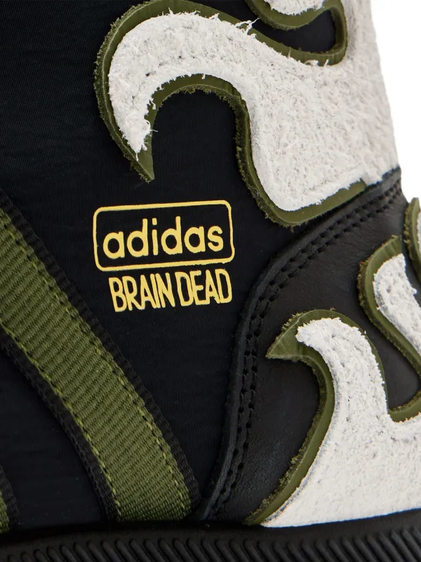Adidas x Brain Dead Japan Hi Sneakers | Black | FARFETCH