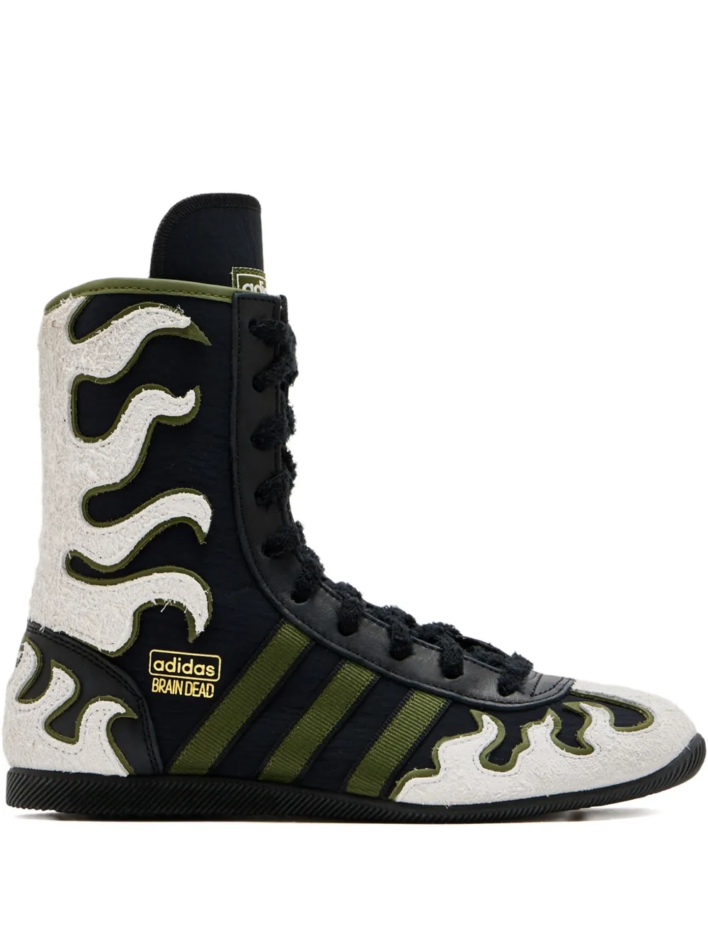Adidas Courtjam Control 3 Premium perforated leather sneakers White