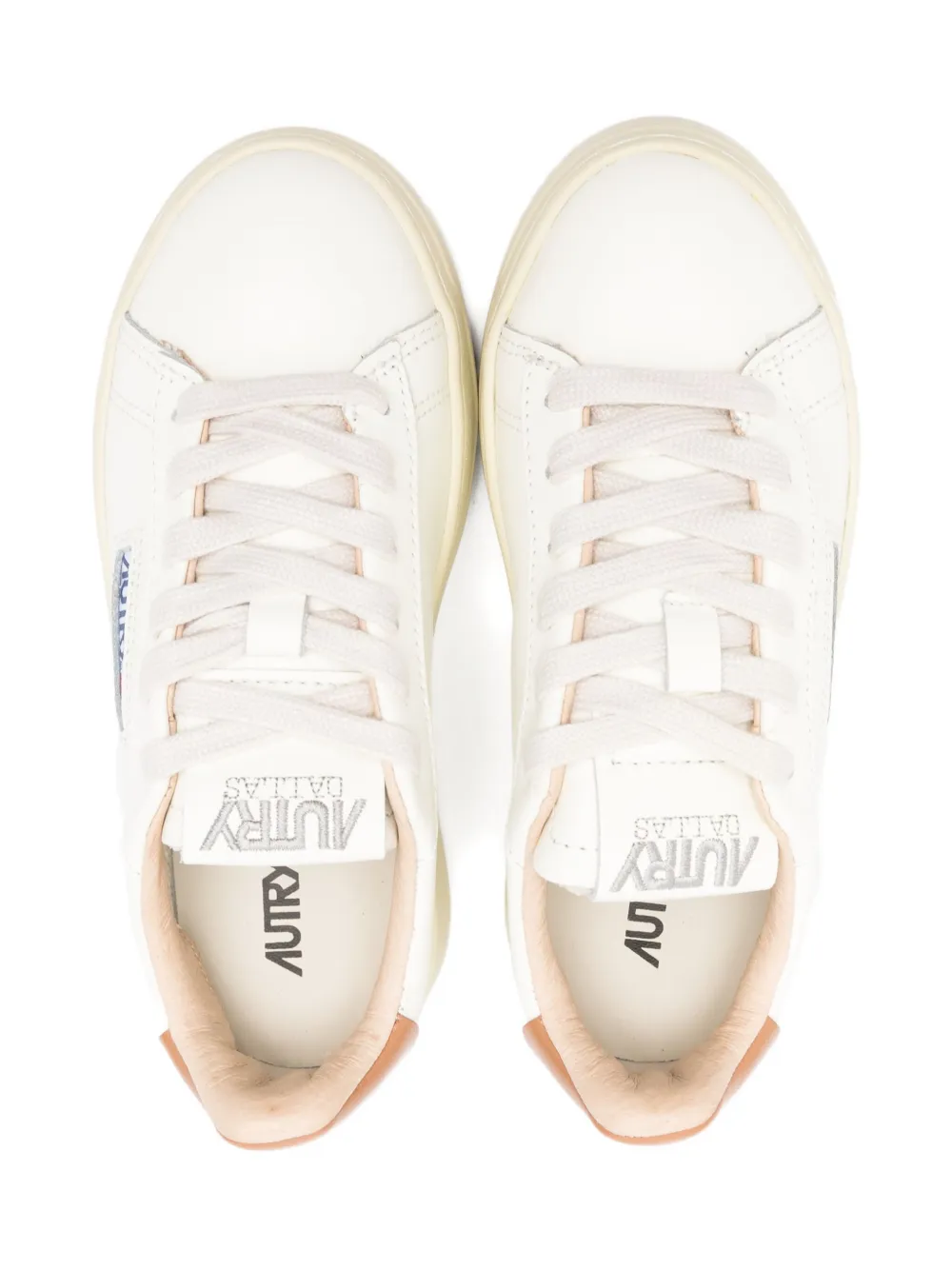 Autry Kids Dallas leather sneakers White
