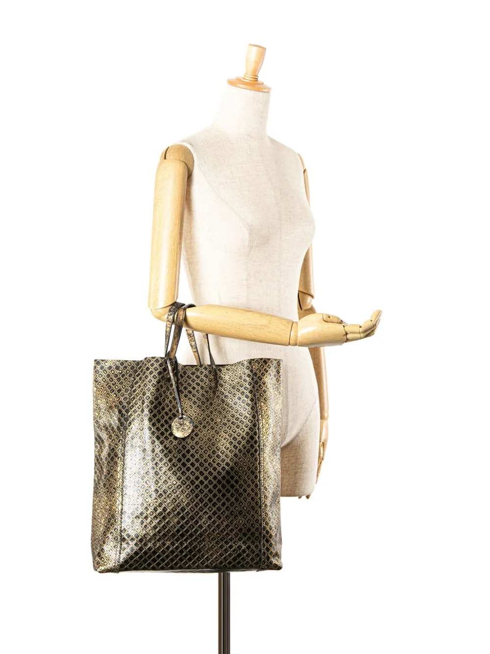 Bottega Veneta Pre-Owned 2012-2025 Leather Intrecciomirage tote bag | Pre-Owned | Image 2
