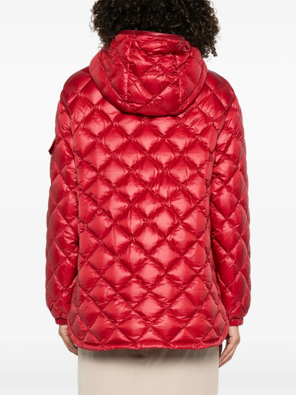 Moncler Gewatteerd donsjack Rood