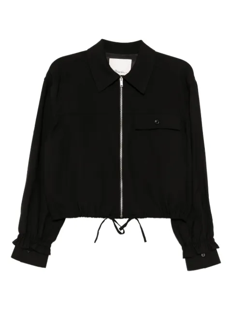 3.1 Phillip Lim 플루이드 테일러링 크롭 셔츠 재킷