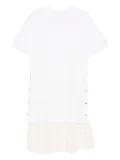 3.1 Phillip Lim crew neck short-sleevees dress - White