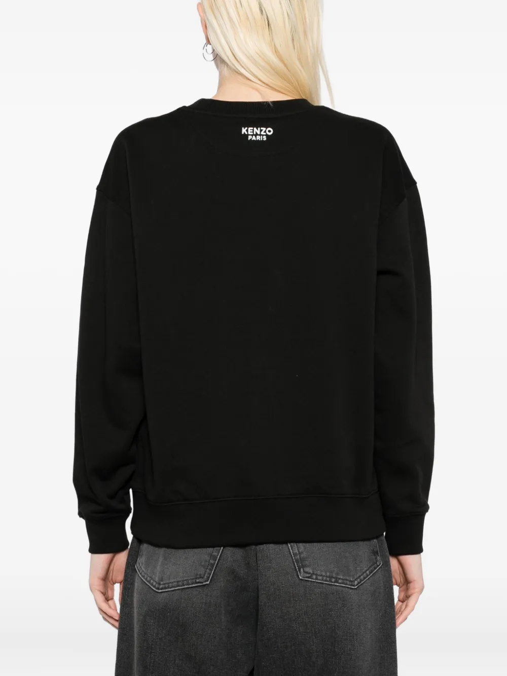 Kenzo 'Boke Flower' embroidered sweatshirt Zwart