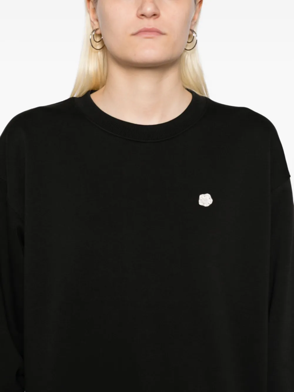 Kenzo 'Boke Flower' embroidered sweatshirt Zwart