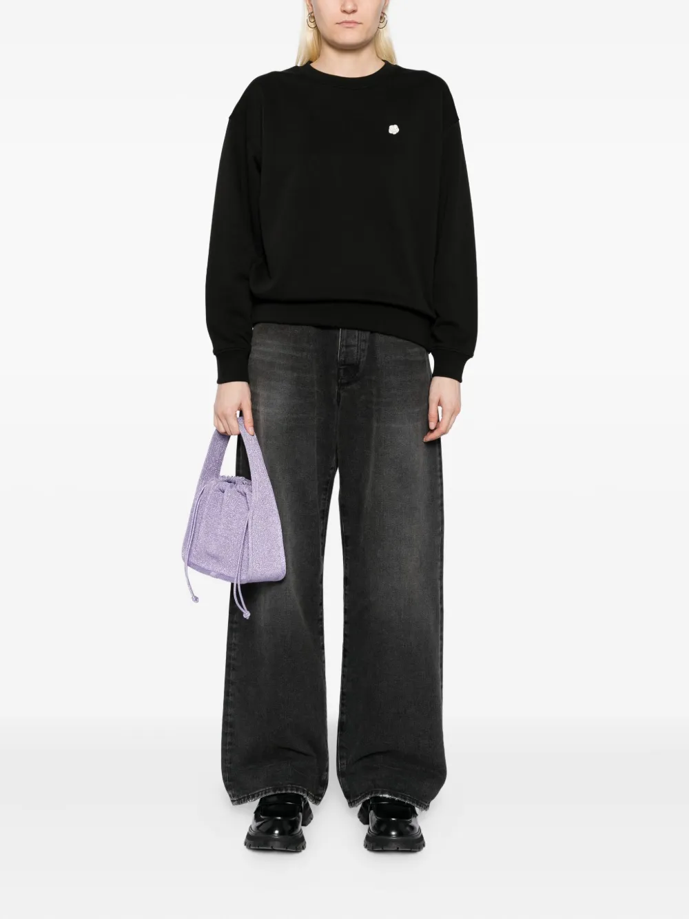 Kenzo 'Boke Flower' embroidered sweatshirt Zwart