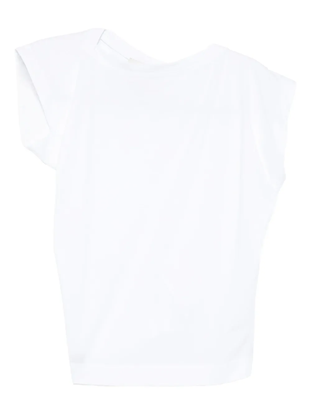 3.1 Phillip Lim Gedrapeerd T-shirt Wit