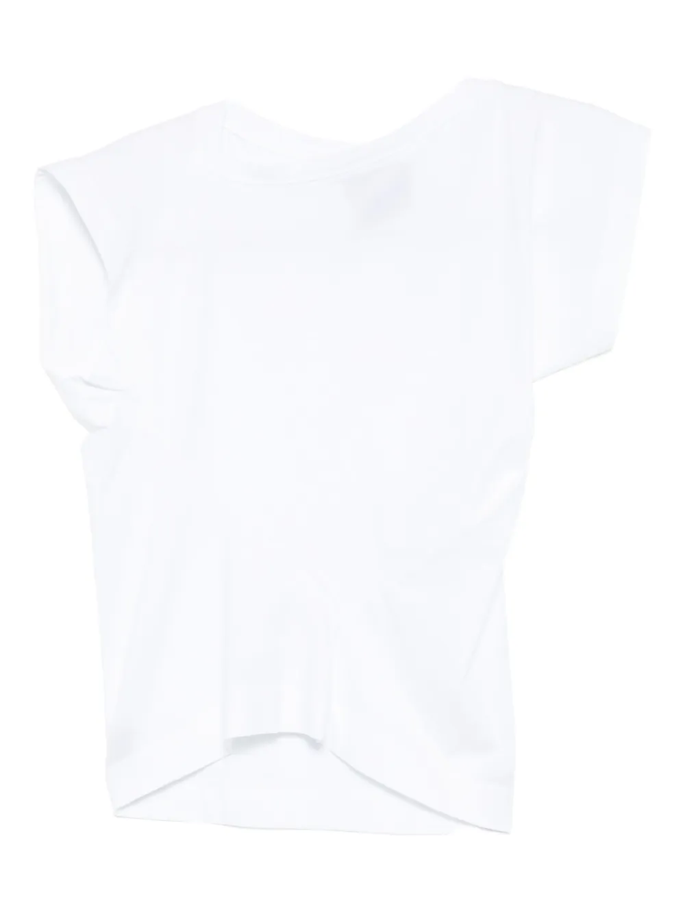 3.1 Phillip Lim Gedrapeerd T-shirt Wit