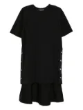 3.1 Phillip Lim crew necck short-sleevees dress - Black