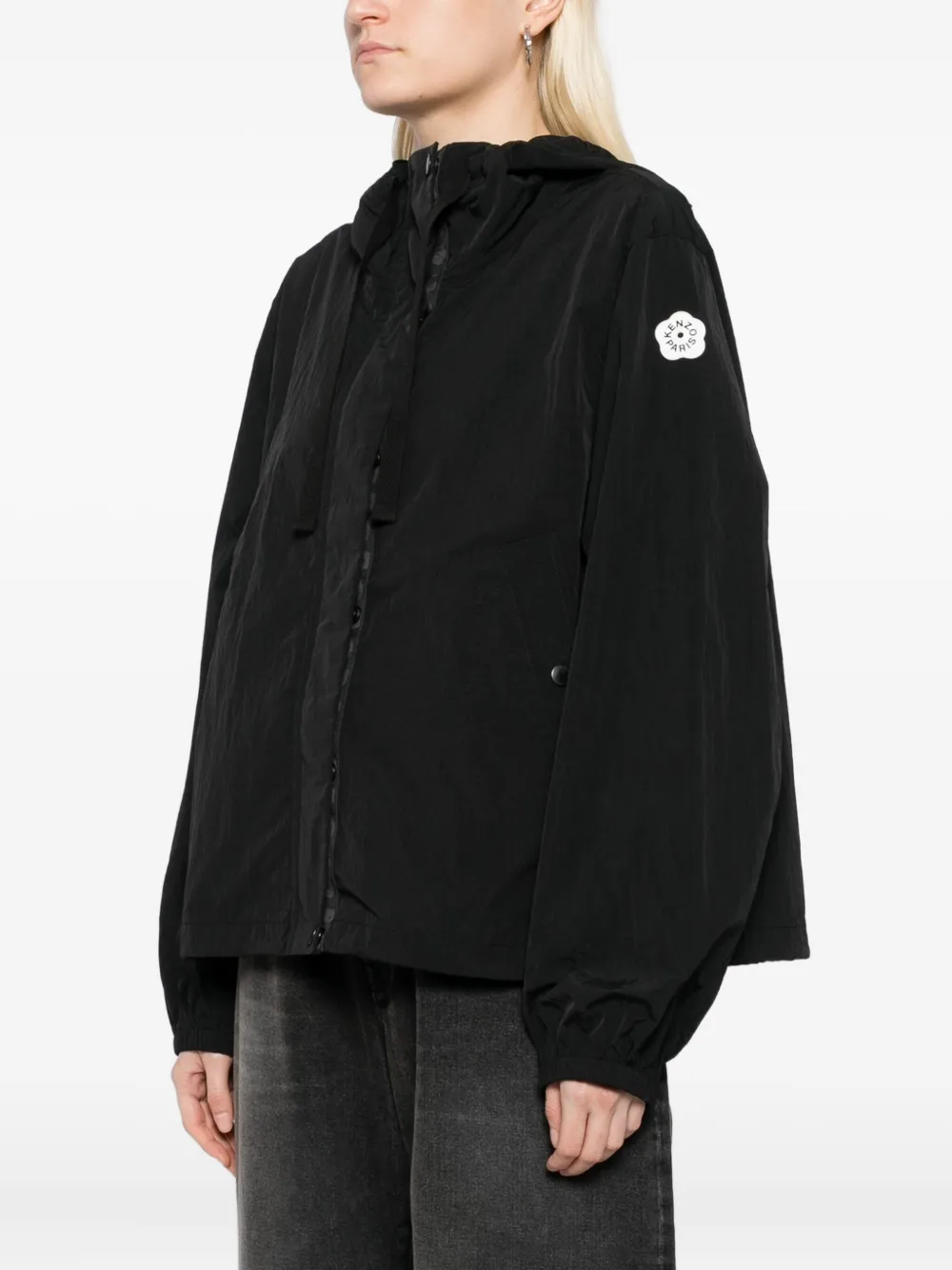 Kenzo Boke Flower 2.0 kort windjack Zwart