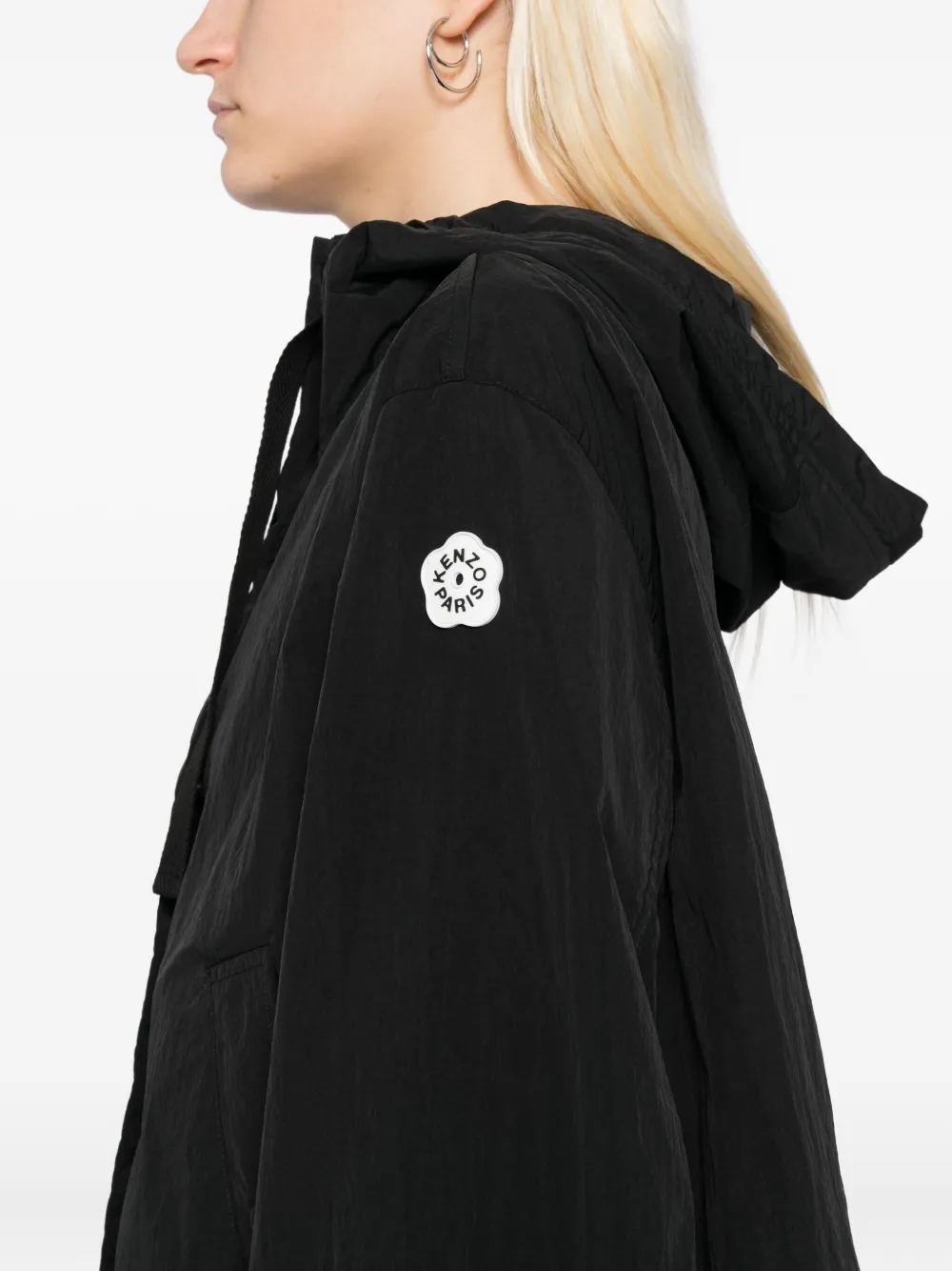 Kenzo Boke Flower 2.0 kort windjack Zwart