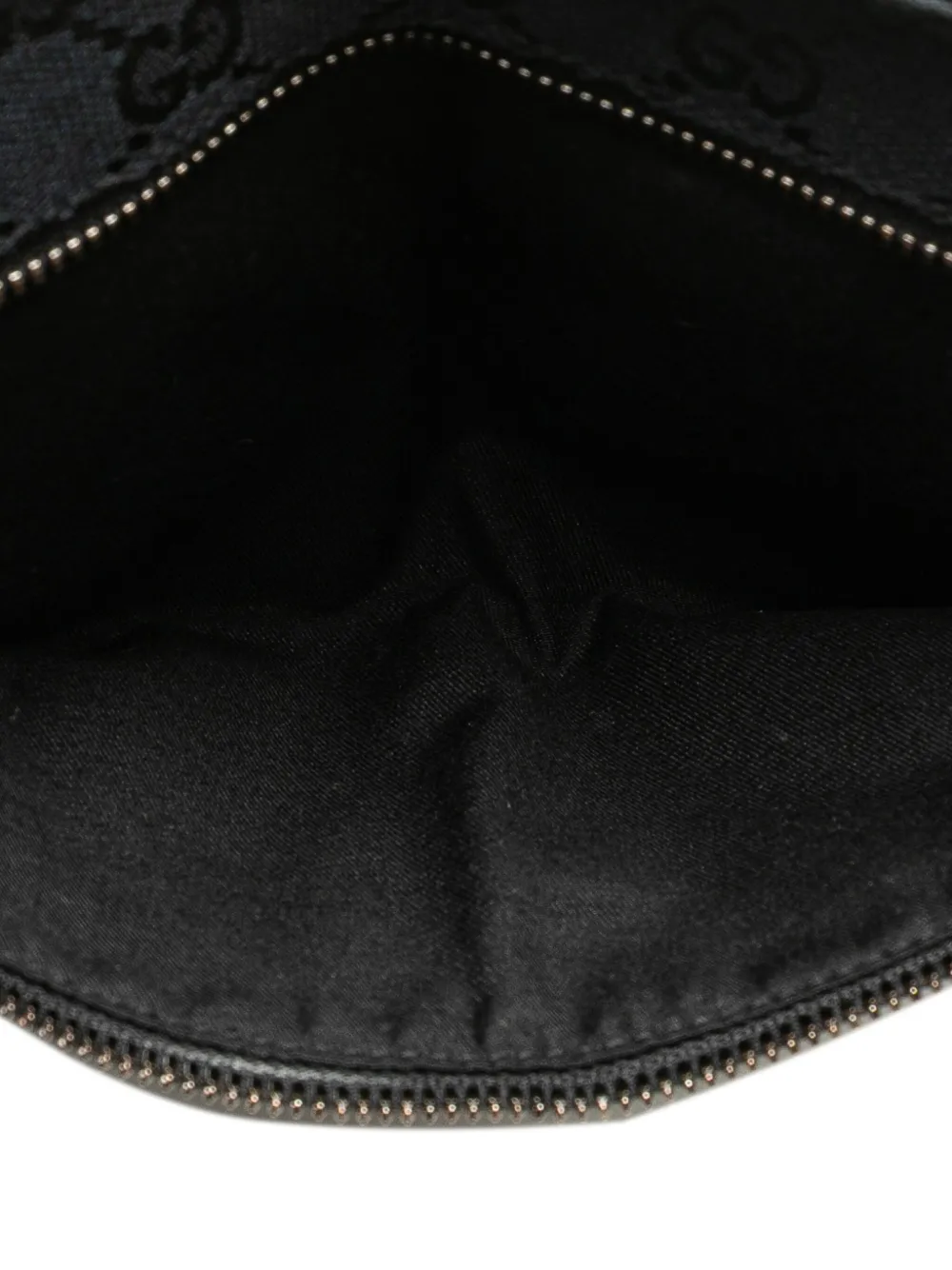 Pre-owned Gucci 2000-2015 Gg Canvas Double Pocket Belt Bag