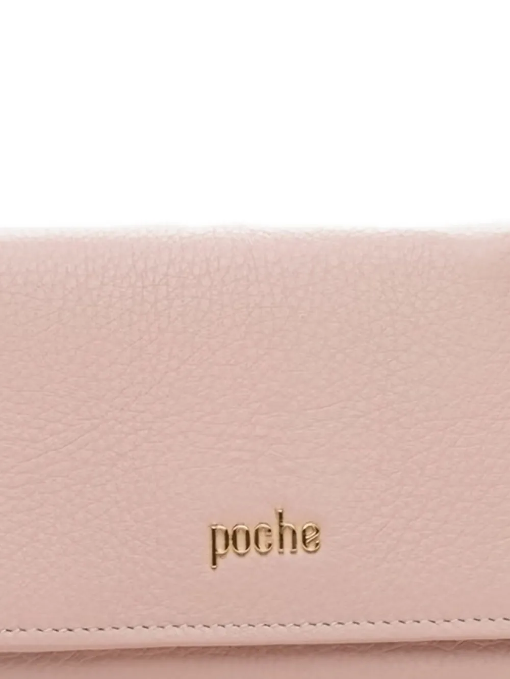 Poche Paris Leren portemonnee - Roze