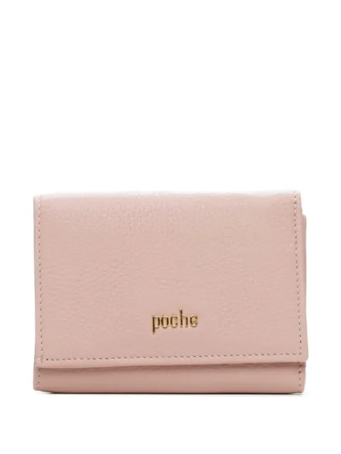 Poche Paris leather trifold wallet
