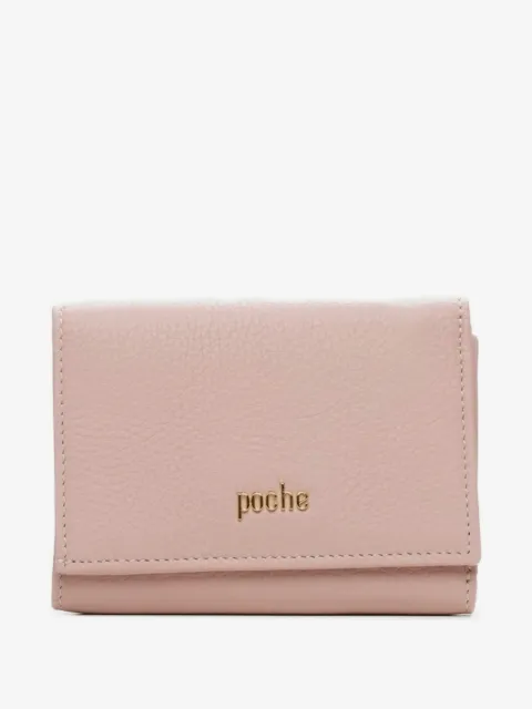 Poche Paris leather trifold wallet