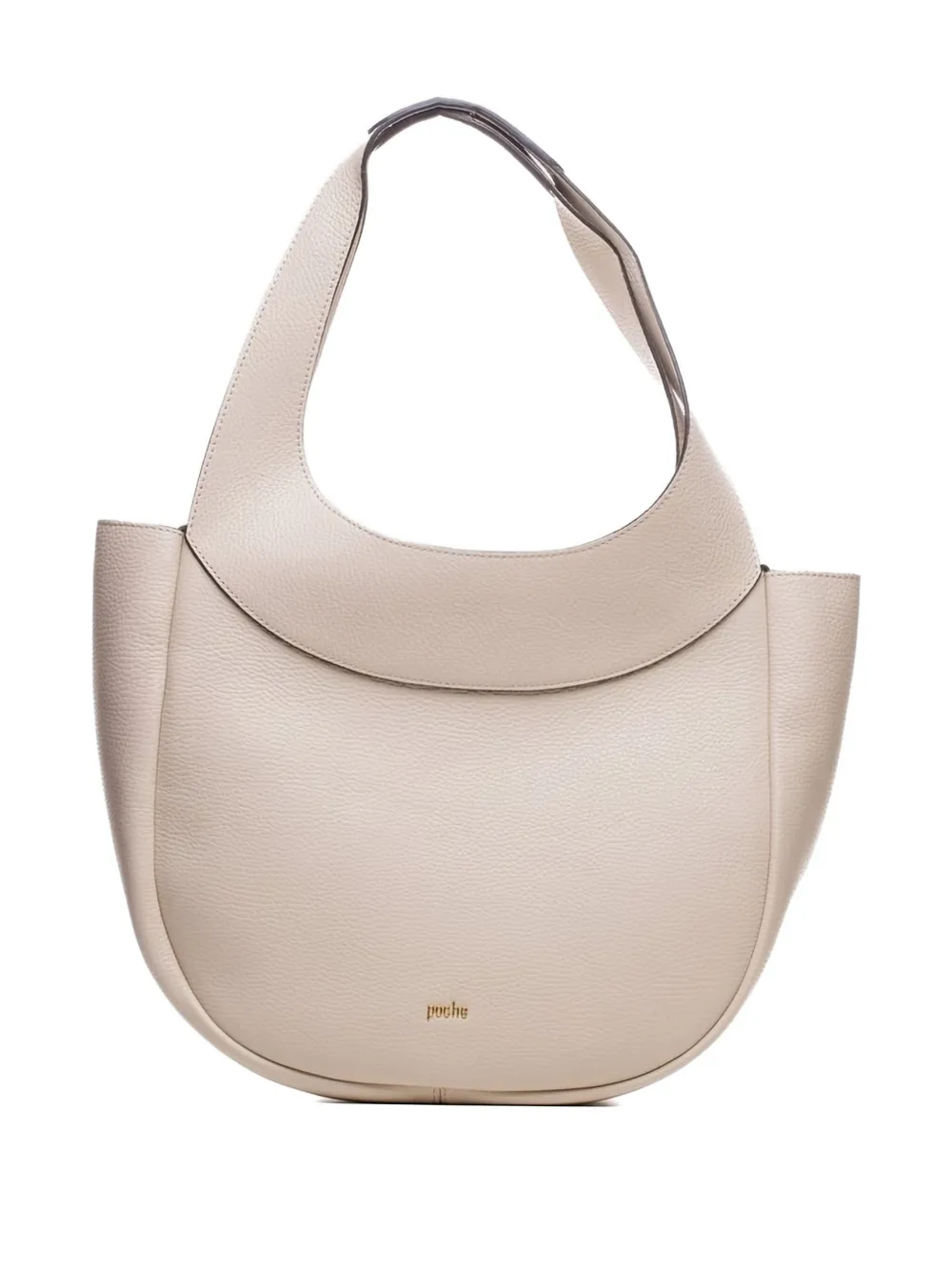 Poche Paris Torba curved tote bag | Grey | Image 1