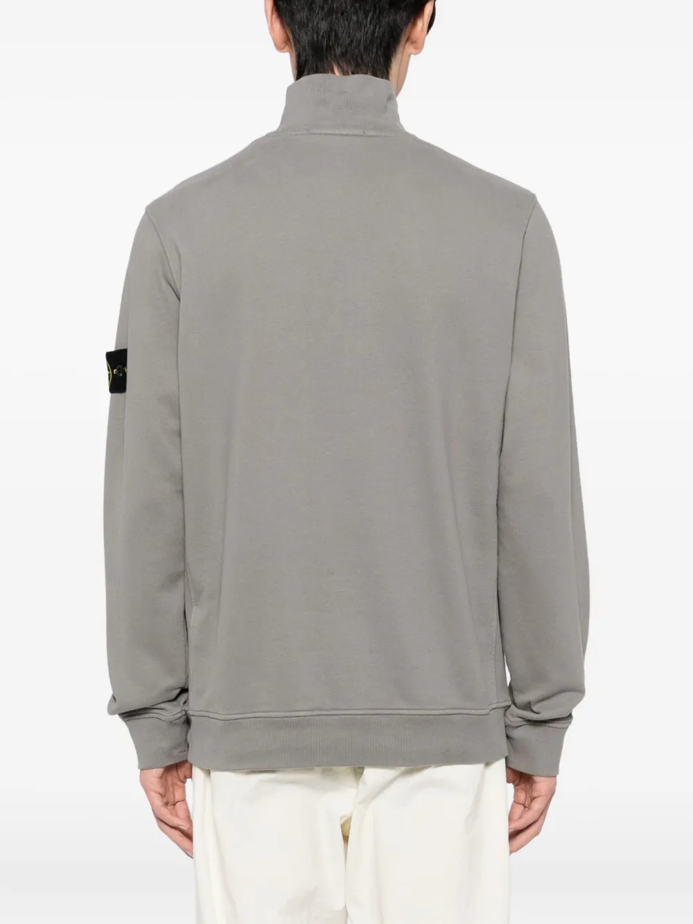 Stone Island Katoenen sweater Grijs