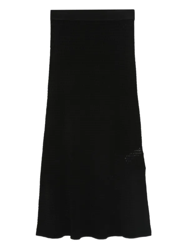 Victoria Beckham A-line Skirt in Black