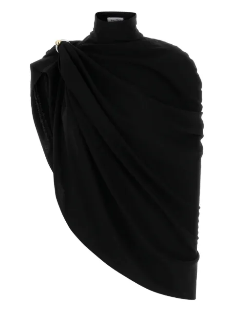 Jean Paul Gaultier draped high-neck cape