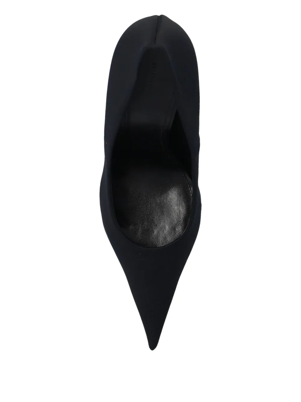 Balenciaga 80 mm Knife pumps met stiletto-hak en puntige neus Zwart