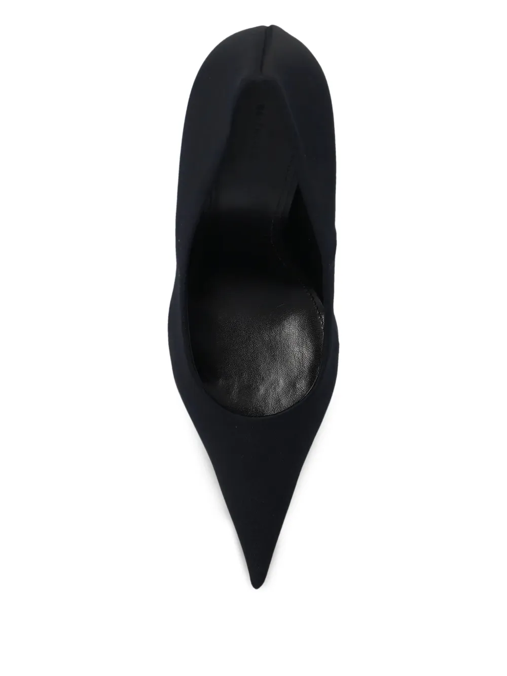Balenciaga 80 mm Knife pumps met stiletto-hak en puntige neus Zwart