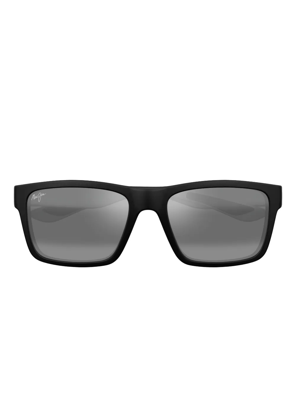 Maui Jim The Flats Square-frame Sunglasses In Black