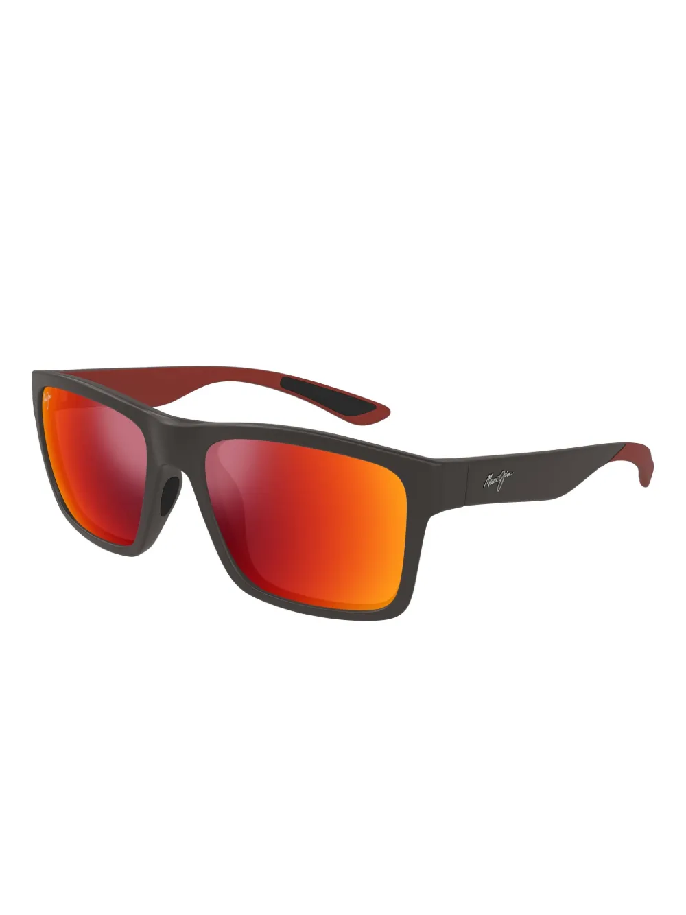 Maui Jim The Flats square sunglasses Grijs