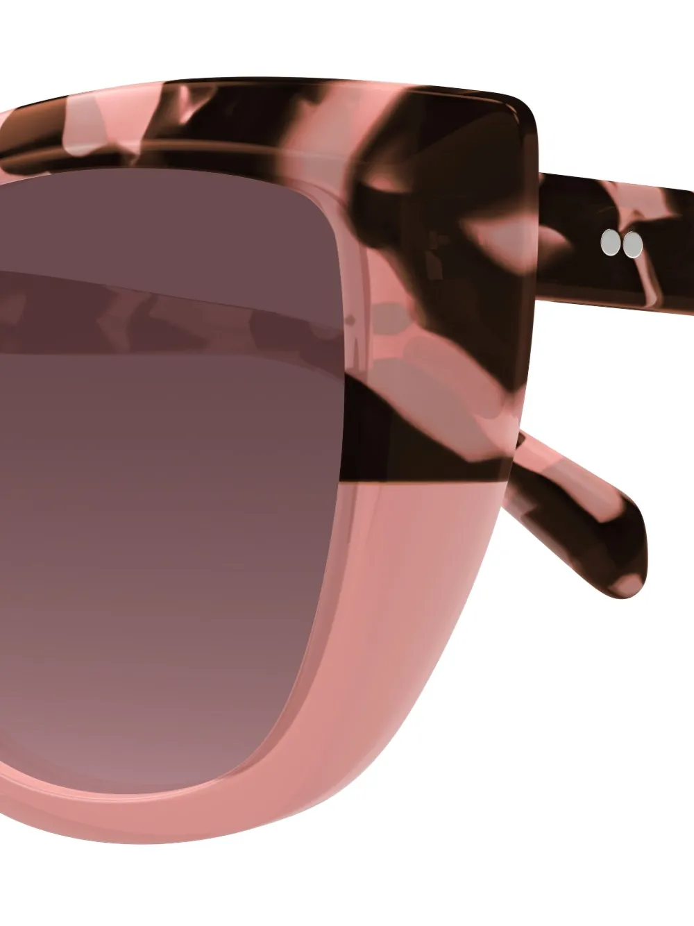 Maui Jim Blossom zonnebril met cat-eye montuur en schildpadschild-design Roze