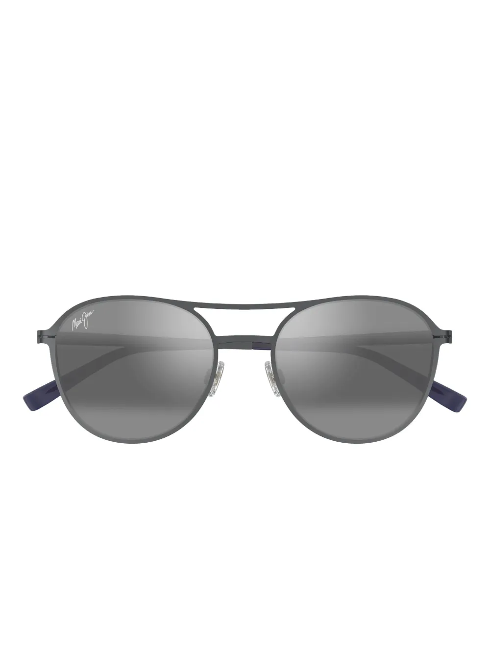 Maui Jim Walaka Neutral Grey Pilot Unisex Sunglasses 885-17 58 In Gray