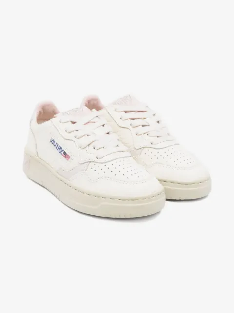 Autry Kids perforated leather trainers