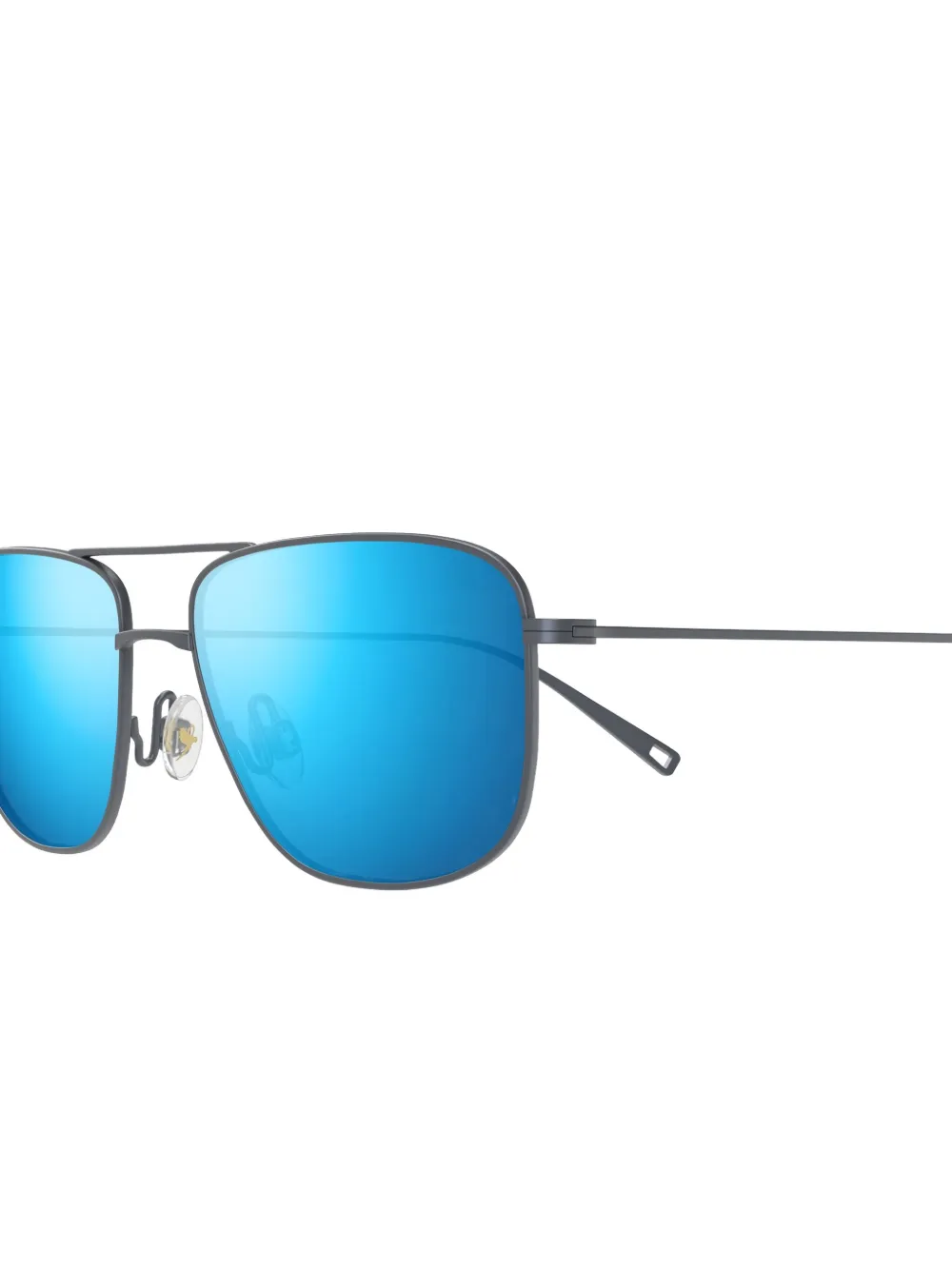 Maui Jim Mikioi zonnebril met vierkant montuur Zwart