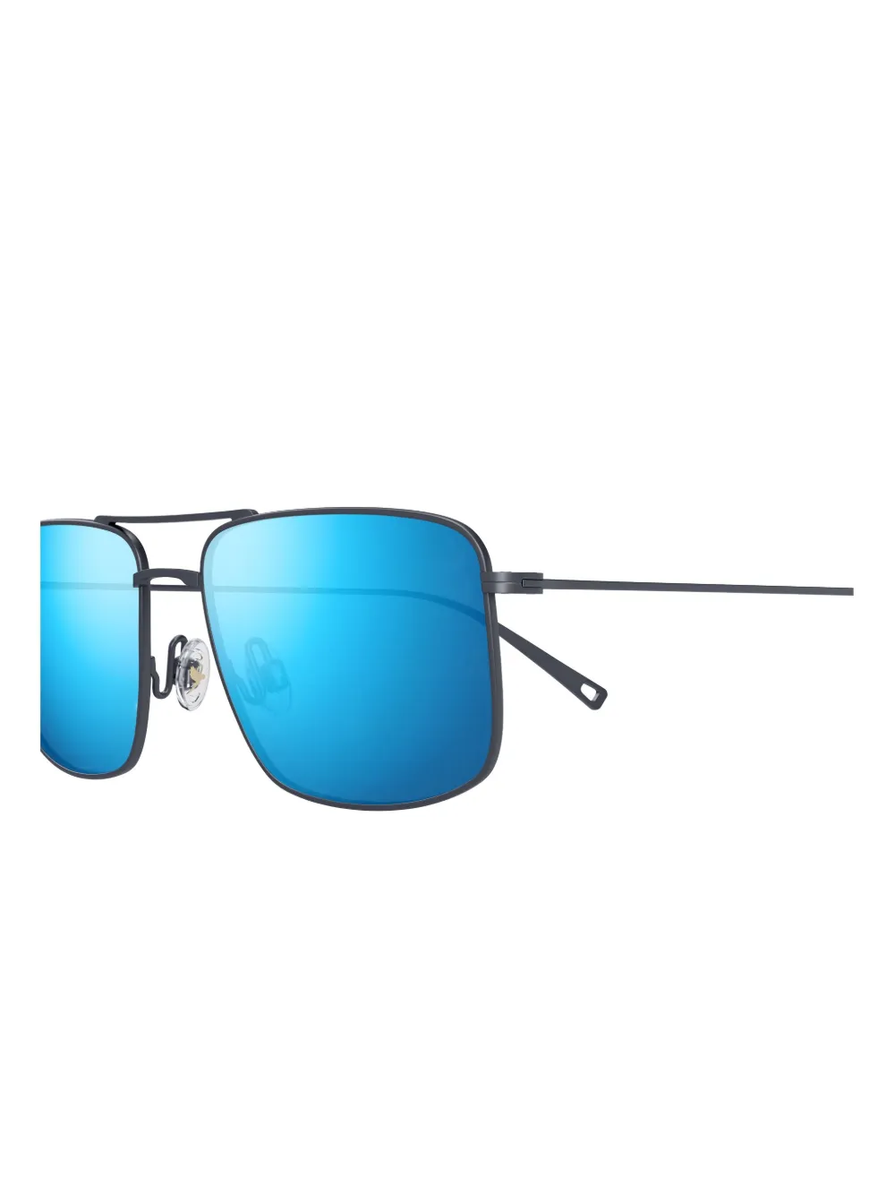 Maui Jim Aeko zonnebril met vierkanten montuur Zwart