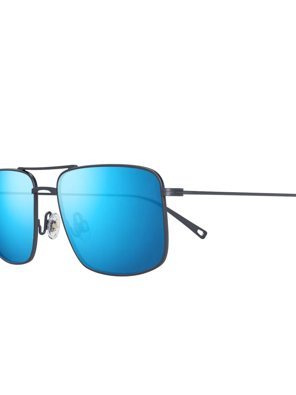 Maui Jim Aeko zonnebril met vierkanten montuur - Zwart