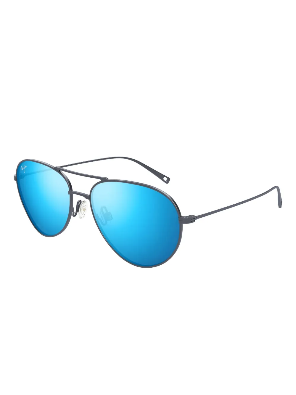 Maui Jim Walaka matte titanium-frame sunglasses | Women | Image 2