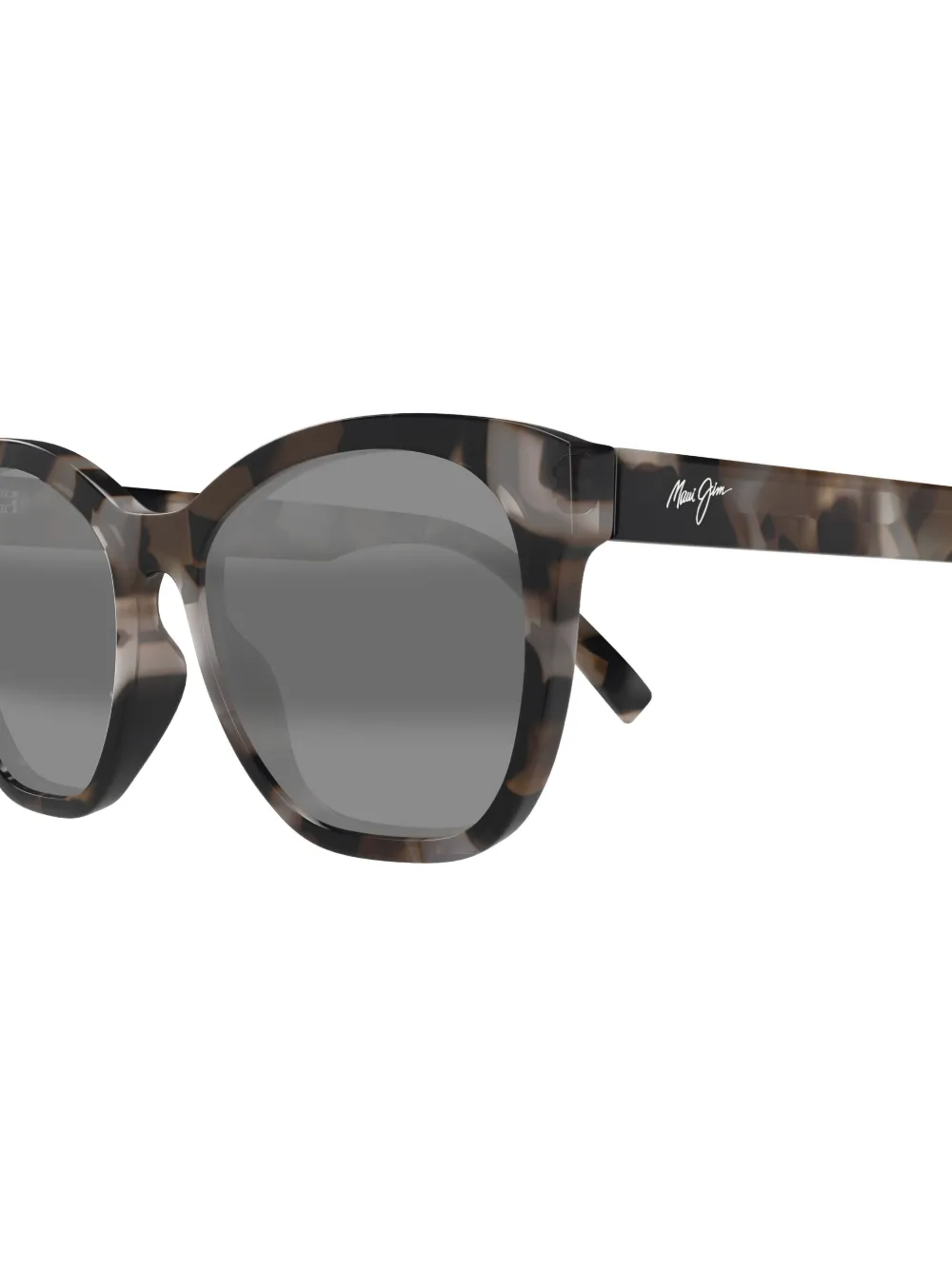  Maui Jim Mj0878s Tortoiseshell Sunglasses - Black 